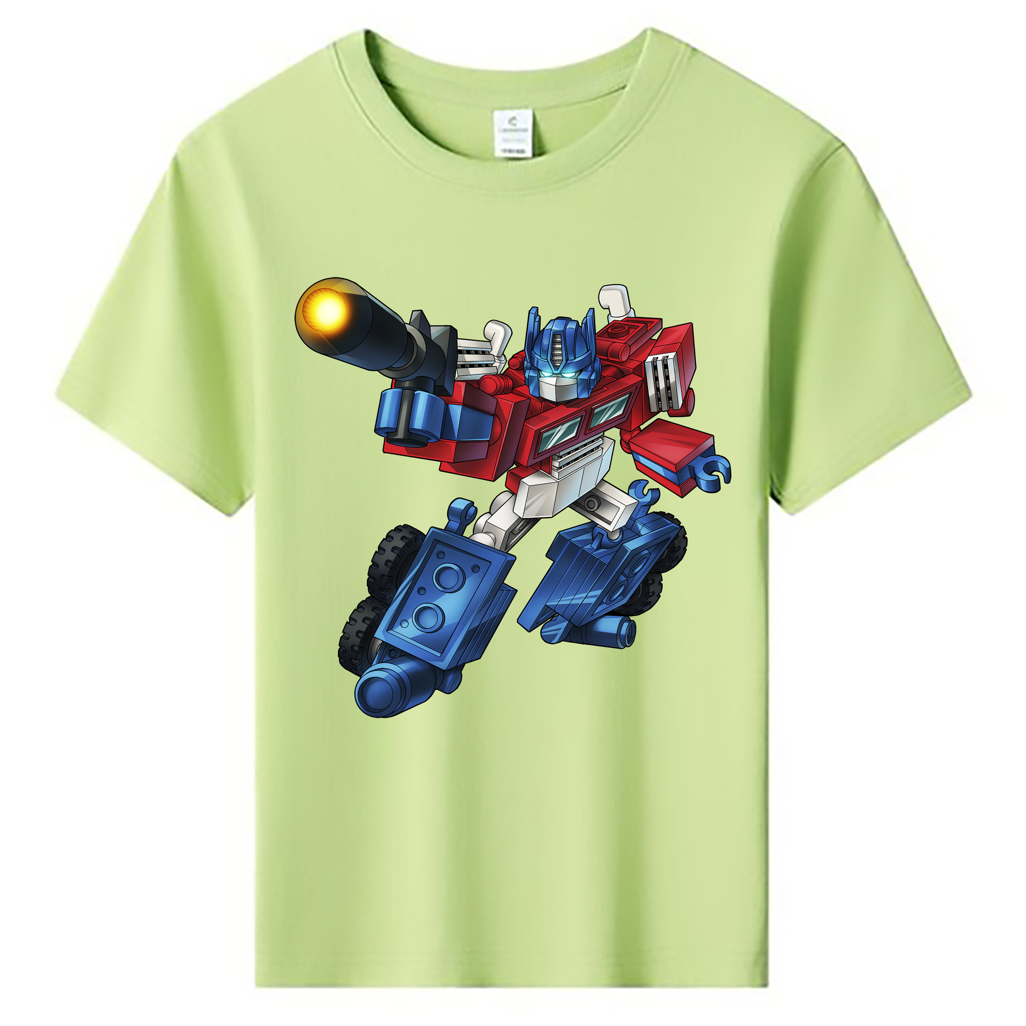 （画像用）  綿100％キッズTシャツ（フロントプリント）